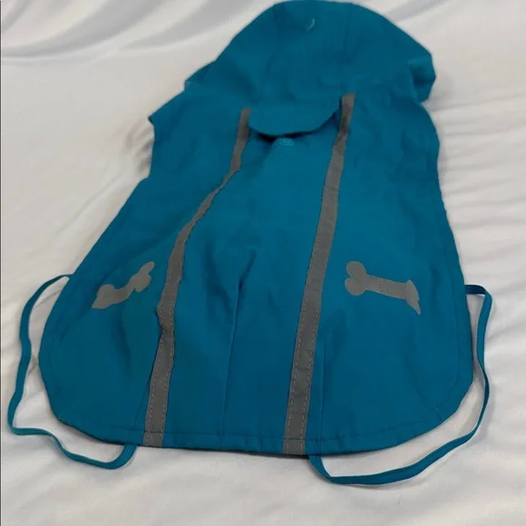 Top Paw - Teal Dog Hooded Rain Jacket - NWOT - Picture 3 of 5